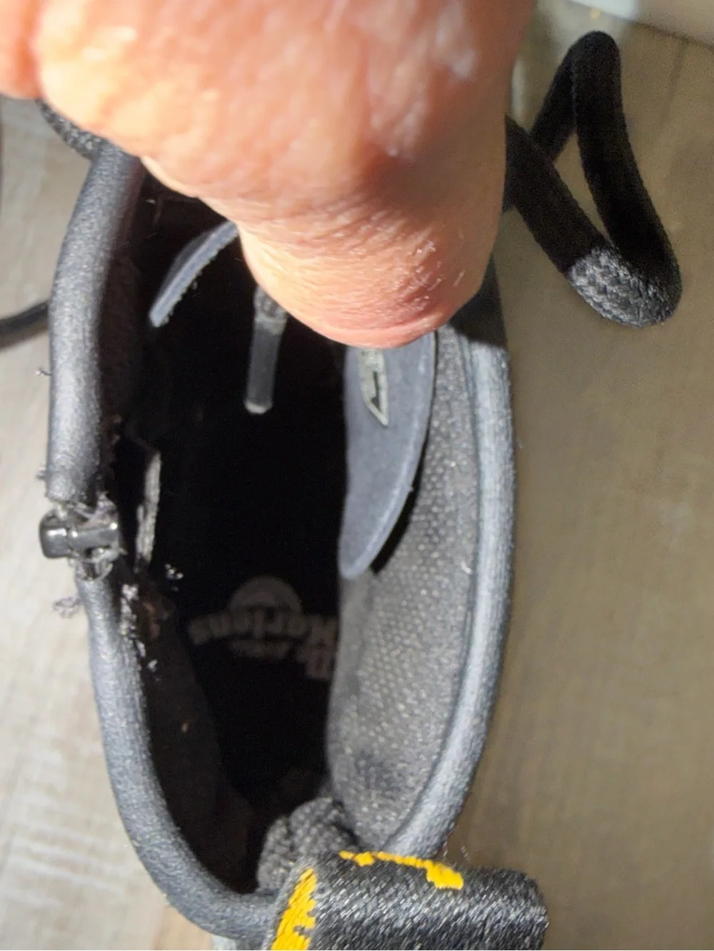 Dr. Martens Black Leather Kids Lace-Up Ankle Boots